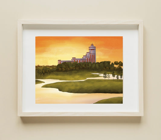 Art Print - Casino Sunset