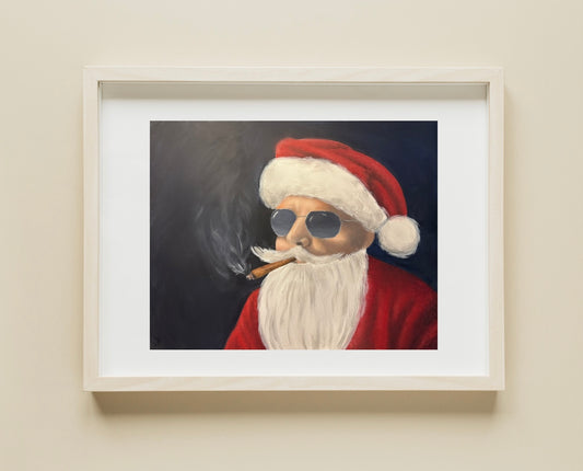 Art Print - Bad Santa